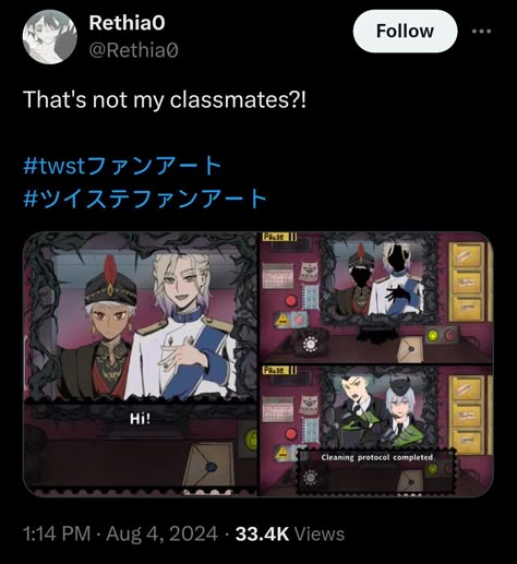 Black Butler Crossover, Twisted Wonderland Funny, Twst Fanart, Twisted Wonderland Memes, Disney Game, Twisted Wonderland Fanart, Villain Recruiters, Twst Wonderland, Disney Games