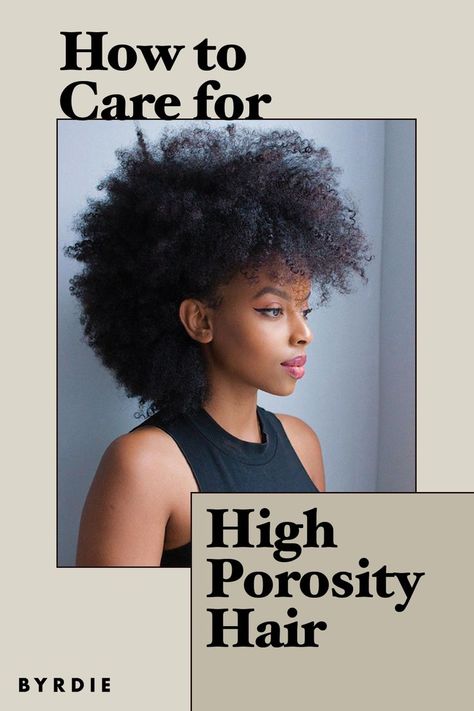 High Prosperity Hair Tips, High Porosity Hair Products, High Porosity Hair Regimen, Frizzy Hair Tips, Overnight Hair Mask, High Porosity Hair, Hair Regimen, Hair Porosity, Winter Hair Color