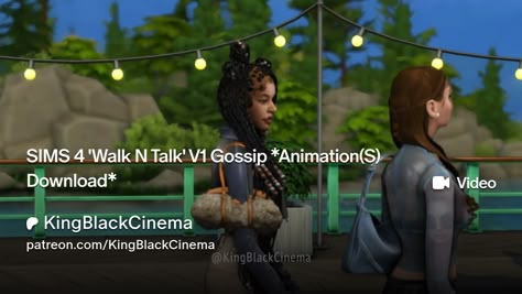 SIMS 4 'Walk N Talk' V1 Gossip *Animation(S) Download* | KingBlackCinema Sims 4 Machinima Animation, Sims 4 Talking Animations, Sims 4 Couple Animations, Wickedwhims Sims 4 Animations, Sims4 Animations, Sims 4 Cc Animations, Ts4 Animation, Sims Animations, Sims 4 Animations