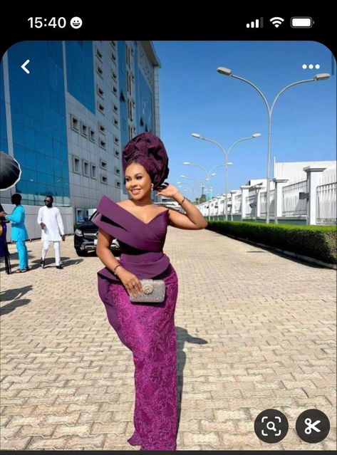 Asoebi Styles 2023, Trending Asoebi Styles, African Maxi Dress Ankara, Aso Ebi Lace Styles, Aso Ebi Lace, Ankara Dress Designs, Evening Dress Patterns, Nigerian Lace Styles Dress, Nigerian Lace Styles