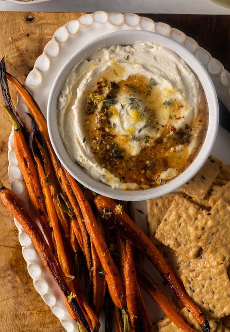 Whipped Goat Cheese with Honey Goat Cheese Whipped, Goat Cheese With Honey, Honey Whipped Goat Cheese, Make Dried Orange Slices, Dehydrated Oranges, Cheese With Honey, Whipped Goat Cheese, Gluten Free Crackers, Homemade Cocktails