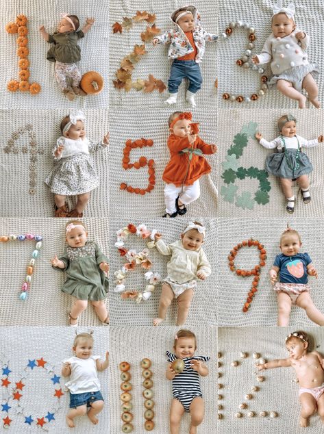 Month Newborn Photos, 1 Month Old Baby Pictures April, April Showers Milestone Pictures, Monthly Pics Of Baby, Creative Monthly Milestone Pictures, Month Picture Ideas, One Month Old Baby Pictures June, Milestone Pictures For Babies, Creative Baby Monthly Photos