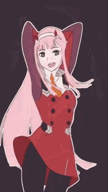 Dancing Anime Wallpaper, Live Wallpaper Anime Zero Two, Anime Dancing Wallpaper, Darling In The Franxx Live Wallpaper, Video Cute Wallpapers, Darling In The Franxx Zero Two Wallpaper, Wallpapers For Two, Anime Dance Gif, All Anime Wallpaper