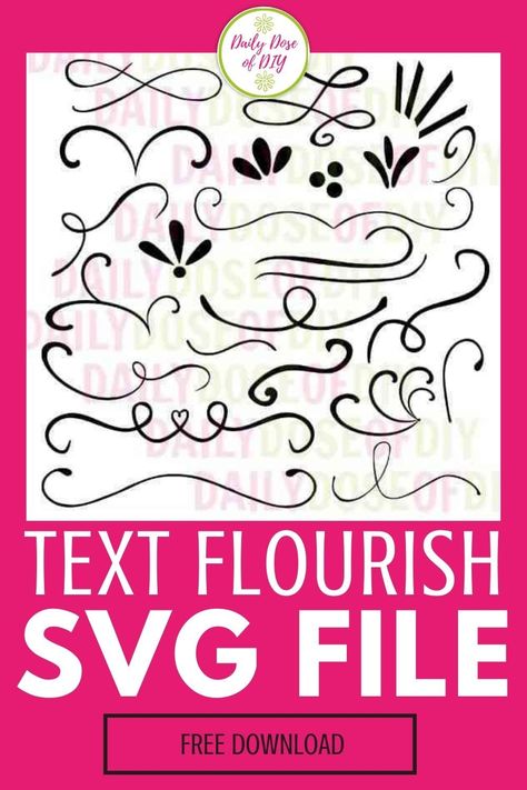 Flourishes are fun! Grab this free SVG File with a set of 23 text flourishes. Free SVG Fonts. OpenType SVG fonts use SVGs for the characters, unlike traditional fonts that use normal outlines. Free Svg Borders For Cricut, Swirl Svg Free, Free Flourish Svg, Holiday Fonts Free, Svg Borders, Free Svg Fonts, Xtool Projects, Holiday Decor Ideas, Text Dividers