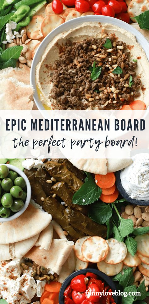 The most amazing Mediterranean Hummus Board! This includes recipes for lemon tahini sauce, super easy hummus and spiced meat to go over the hummus. Make all of the recipes or buy most from the store! This also includes tons of tips and tricks for building the most beautiful hummus board. #hummusboard #cheeseboard #charcuterieboard hummus board ideas via @howertonhastings Hummus Board, Greek Hummus, Mediterranean Hummus, Lemon Tahini Sauce, Healthy Dessert Recipes Easy, Healthy Ground Beef, Ground Beef Recipes Healthy, Veggie Snacks, Easy Hummus