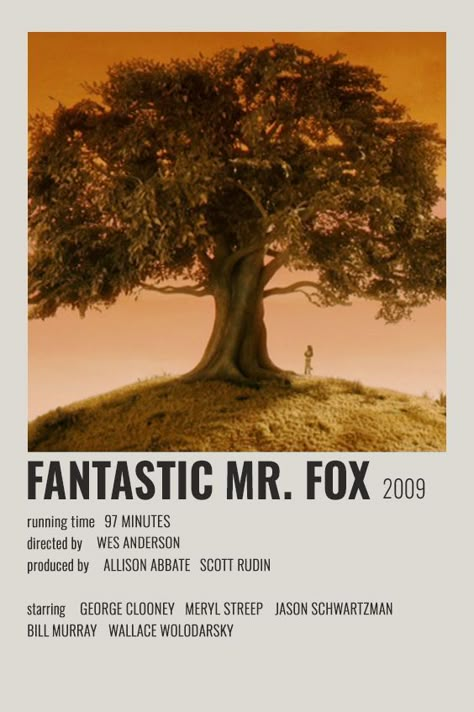 Wes Anderson Movies Posters, Mr Fox Movie, Movie Polaroid Posters, Autumn Movies, Fantastic Mr Fox Movie, Movies And Series To Watch, The Fall Movie, Fall Movies, Poster For Room