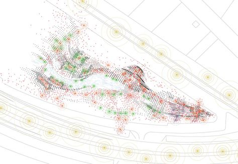 Soundscape | Design Research - Eminence Architects Sound Analysis Architecture Diagram, Soundscape Mapping, Sound Analysis Architecture, Sound Mapping Architecture, Soundscape Architecture, Sound Diagram, Soundscape Design, Sound Architecture, Sound Mapping