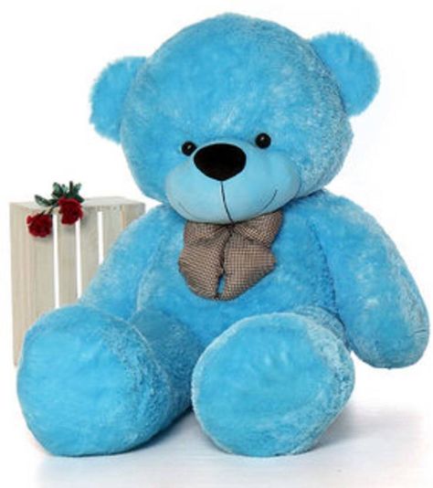 Teddy Bear for blue lovers. Happy Teddy Day Teddy Bear Pics, Wallpaper Teddy Bear, Teddy Bear Plushies, Bear Pics, Cute Teddy Bear Pics, Teddy Boy Style, Big Teddy Bear, Teddy Bear Images, Big Teddy