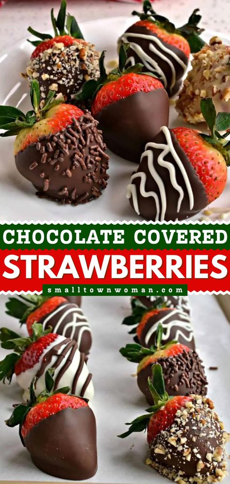 These Homemade Chocolate Covered Strawberries are Valentine's Day sweets that's so incredibly easy to make. Add these delectable treats to your favorite Valentine's Day dessert ideas! Make Chocolate Covered Strawberries, Strawberry Things, Coconut Hot Chocolate, Chocolate Covered Strawberry Recipe, Blackberry Syrup, Pretty Desserts, Bake Recipes, Chocolate Dipped Strawberries, Valentines Day Desserts