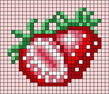 Crochet Fruit, Tapestry Crochet Patterns, Berry Fruit, Perler Patterns, Alpha Pattern, Tapestry Crochet, Alpha Patterns, Friendship Bracelet Patterns, Bracelet Patterns