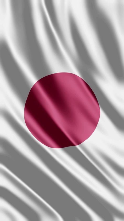 Japan Flag Wallpaper, Asian Flags, Flag Of Japan, 4k Wallpaper Iphone, Japan Flag, Waving Flag, Germany Flag, 8k Wallpaper, 3d Video