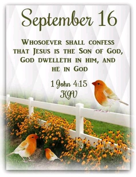 September 16 Bible Verse, September 16 Blessings, September Blessings, Blessed Monday, September Images, Love Of Family, September Calendar, Daily Blessings, Wood Shoe