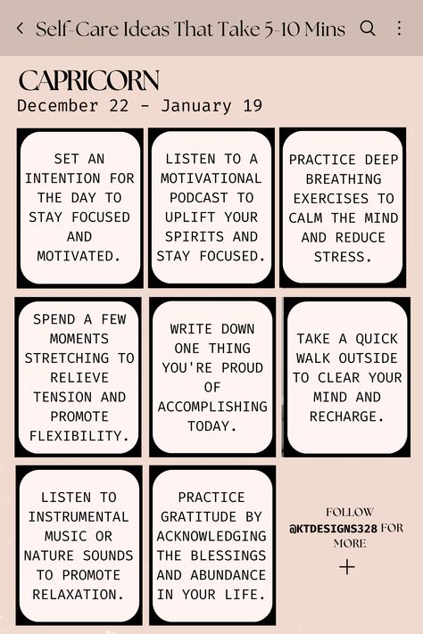 Ground yourself in self-care tailored for the steadfast Capricorn! 🌟 From structured journaling sessions to mindful goal-setting rituals, discover practical ways to nurture your ambition while honoring your need for stability and self-reflection. Let these self-care ideas empower you to climb higher, achieve more, and cultivate a life of balance and fulfillment. #CapricornSeason #Capricorn #Astrology #quick #easy #simple #positive #zodiacsign #zodiacmeme #zodiactraits #zodiacfacts #zodiac Capricorn Affirmations, Capricorn Astrology, Capricorn Sun, Capricorn Season, Aquarius Moon, Ground Yourself, Zodiac Signs Capricorn, Zodiac Traits, Self Reflection