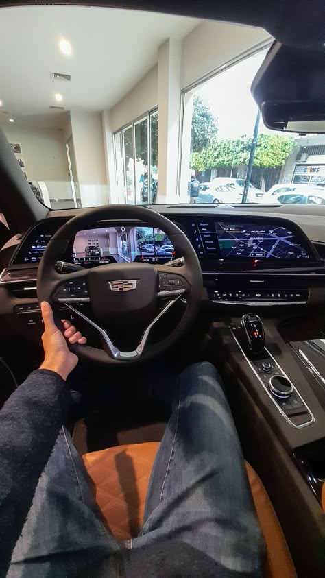 Escalade V Interior, Cadilac Escaled Interior, All Black Escalade, Cadallic Escalade Suv, Black Escalade Cadillac, Cadallic Escalade, 2024 Cadillac Escalade, Cadillac Escalade 2024, Cadilac Escaled Black