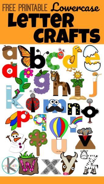 Alphabet Mini Book, Free Alphabet Printables, Alphabet Crafts Preschool, Abc Crafts, Alphabet Letter Crafts, Letter Recognition Activities, Letter Crafts, Kraf Kertas, Alphabet Kindergarten