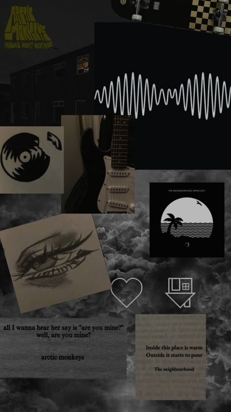 Wallpaper Iphone The Neighbourhood, The Neighborhood And Arctic Monkeys, Arctic Monkeys Am Wallpaper, The Neighbourhood And Arctic Monkeys, Artic Monkey Wallpaper, Aesthetic Wallpaper Arctic Monkeys, Arctic Monkeys And The Neighbourhood, The Neighborhood Wallpapers, Aesthetic Guitar Wallpaper