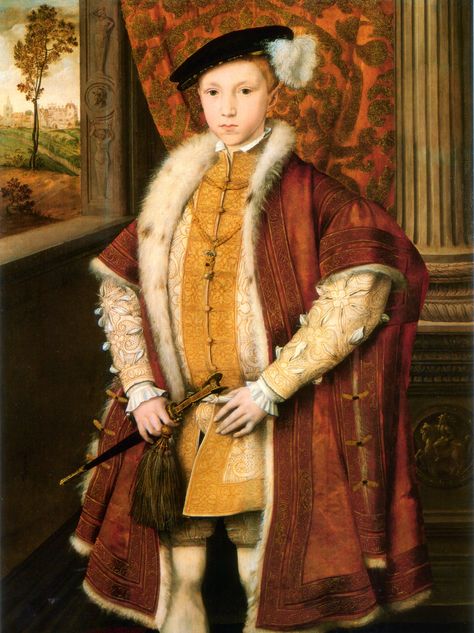 Uncover the secrets hidden within this contemporary, sixteenth-century painting of Edward VI, the ill-fated boy-king of England by artist, William Scrots. Lady Jane Grey, Jane Grey, Tudor England, Tudor Period, Henry Vii, Tudor Dynasty, Jane Gray, Royal Collection Trust, Tudor Era