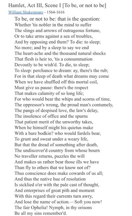 Shakespeare To Be Or Not To Be, To Be Or Not To Be Shakespeare, To Be Or Not To Be Hamlet, To Be Or Not To Be, Hamlet Quotes, Acting Monologues, Dramatic Monologues, Shakespeare Sonnets, Shakespeare Hamlet