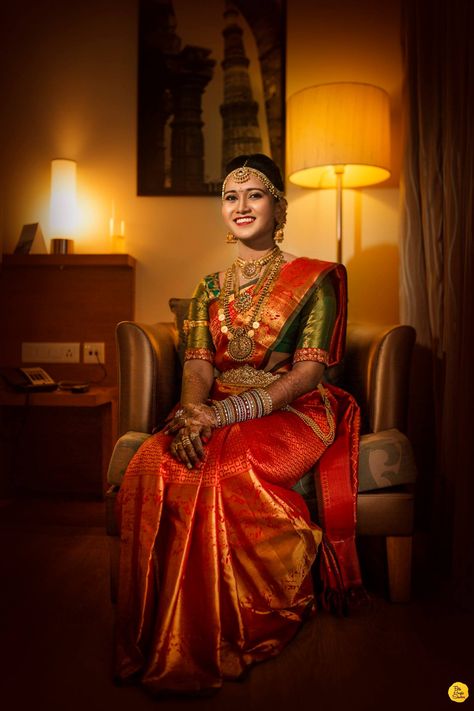 Real Brides Style - Get Inspired From Real Brides #SouthIndianBride #TheBride #Wedding #WeddingMoment #IndianBride #IndianGroom #SouthIndianWedding #Instagram #InstaDaily #InstaLove #WeddingInspiration #BridalInspiration #WeddingWebsite #IndianWeddingBlog #SouthIndianWeddingBlog #insta #Ezwed #EzwedBride #BridalBlouses #BridalGuide #weddingdecor #bridalhairstyle #bridaljewelry #bridesofinstagram #weddingphotography #BridalTribe #BridalForum #BridalInspo #Inspo Red Sarees, South Indian Wedding Hairstyles, Indian Bridal Photos, Wedding Saree Collection, Wedding Blouse Designs, Telugu Brides, Half Saree Designs, Indian Brides, Wedding Blouse