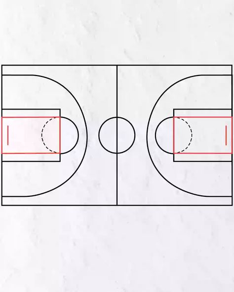 How To Draw A Basketball Court, Basketball Court Painting, Basketball Drawings Easy, Basketball Court Drawing, Draw A Basketball, Art Easy Drawing, Senior Night Poster, Camping Drawing, Diy Basketball