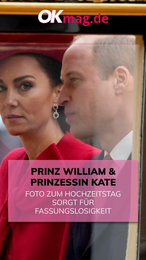 Am 29. April 2024 feiern Prinz William und Prinzessin Kate ihren 13. Hochzeitstag. Bei Instagram teilten sie dazu ein besonderes Foto, doch das sorgt bei den Royal-Fans für Fassungslosigkeit.#royals #okmag Kate Und William, April 2024, Royals, Quick Saves, Instagram