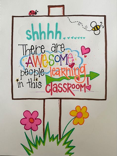 Cute Signs For Classroom, Please Excuse Our Mess Classroom Door, Welcome Sign For Classroom, Welcome To Classroom Sign, Syllable Rules, Classroom Welcome, Entry Signs, Responsive Classroom, Classroom Signs