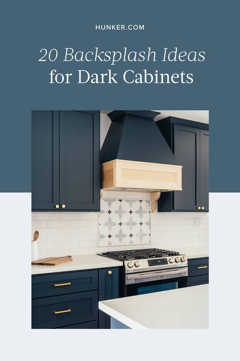 Backsplash Ideas For Navy Cabinets, Backsplash With Navy Cabinets, Backsplash For Navy Cabinets, Navy Blue Backsplash, Light Blue Backsplash, Blue Painted Cabinets, Navy Kitchen Cabinets, Blue Backsplash Kitchen, Kitchen Cabinets And Backsplash