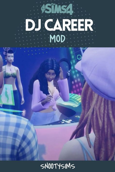 Popular The Sims 4 modder Kawaiistacie has just released a new mod! After the success of her “Slice of Life” mod, Kawaiistacie rolls out another huge dj career mod that will change hobbies forever. Rapper Mod Sims 4, Sims 4 Dj Cc, Sims 4 Slice Of Life Mod, Slice Of Life Mod Sims 4, Dj Game, Sims 4 Jobs, Mod Music, Los Sims 4 Mods, Sims Gameplay