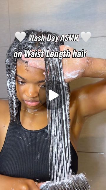 Brittany Rose on Instagram: "These are so relaxing to watch😍 You guys have been loving them so I guess we will do one very wash day!!! #naturalhair #washday #asmr #type4hair #naturalhairgrowth #naturalhairgoals #relaxing #satisfying" Brittany Rose Hair, Brittany Rose, Waist Length Hair, Natural Hair Care Tips, Type 4 Hair, Wash Day, Wash And Go, Black Hair Care, Rose Hair