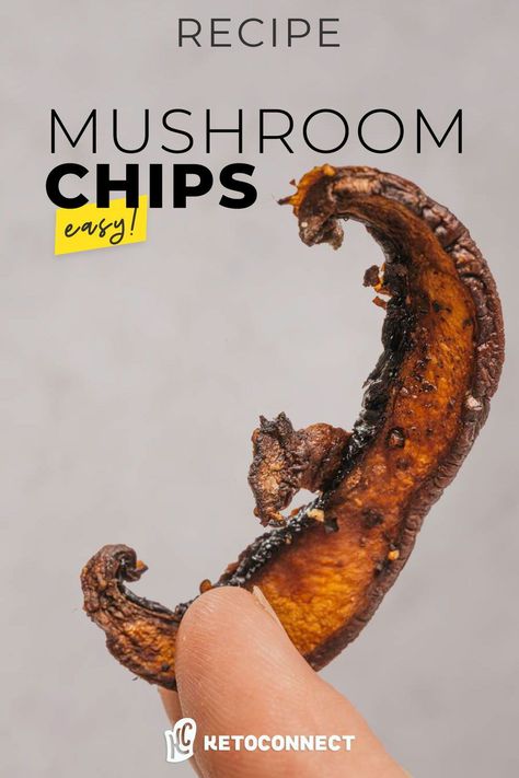 There are few things in life more satisfying than a crunchy chip. That’s exactly why we’ve created these low-carb, crispy Mushroom Chips. If you're looking for a satisfying keto snack idea, our keto mushroom chips are a must try. They’re perfectly crunchy and salty and are the perfect snack for any occasion. Plus, this recipe doesn’t contain any of the usual net carbs of potato chips and is made with healthy, delicious avocado oil. Eat these keto snacks on the go or at home! An easy keto recipe Keto Spaghetti Sauce, Keto Spaghetti Sauce Recipe, Mushroom Chips, Pepperoni Chips, Keto Spaghetti, Keto Chips, Keto Mushrooms, Keto Stuffed Peppers, Chicken And Chips