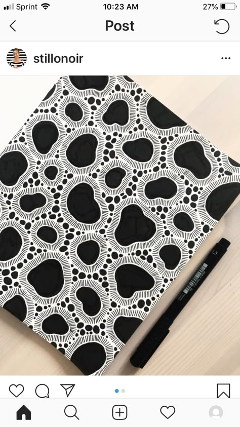 White On Black Doodles, Drawing With Fineliner Pens, Doodle Collage Drawings, Satisfying Doodles, Calm Drawing Ideas, Tangling Art Patterns, Mindfulness Doodles, Zentangle Art Ideas Creative, Relaxing Drawing Ideas