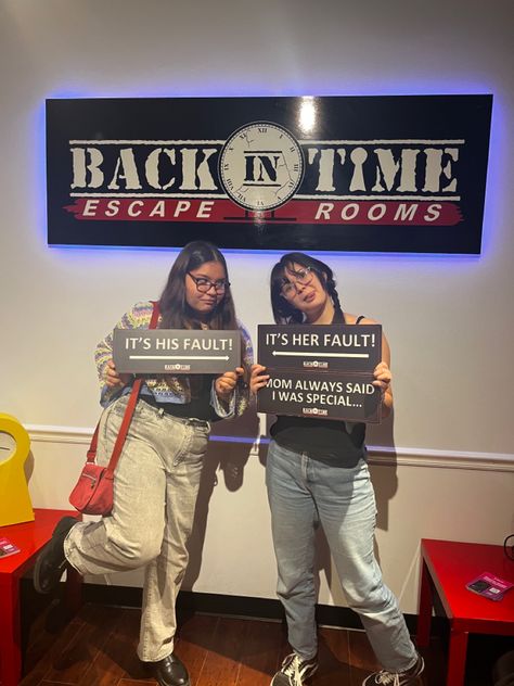 Escape Room Date Aesthetic, Escape Room Date, Escape Room Aesthetic, Bestie Dates, Alphabet Dating, Hangout Ideas, Summer Checklist, I Am Special, Summer Bucket Lists