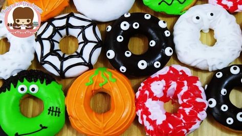 Holiday Snacks, Halloween Bash, Halloween Cookies, Dia De Muertos, Bday Party, Candy Bar, Animal Crossing, Donuts, Blue Sky