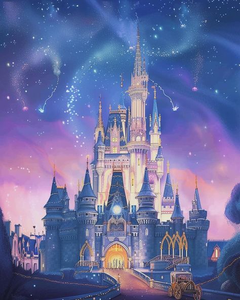 Disney Castle Wallpaper, Disney Castle Drawing, Disney Princess Background, Castle Wallpaper, Disney Castles, Disney Princess Castle, Castle Drawing, Castle Background, Disneyland Castle