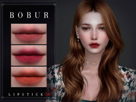 The Sims Resource - Matte Lipstick 130 Sims 4 Cc Lipstick Natural, Sims 4 Cc Lipstick Matte, The Sims Resource Lips, Sims4 Lipstick, Ts4 Lipstick, Sims 4 Cc Makeup Lipsticks, Sims 4 Cc Lipstick, Sims 4 Lipstick, Mod Makeup