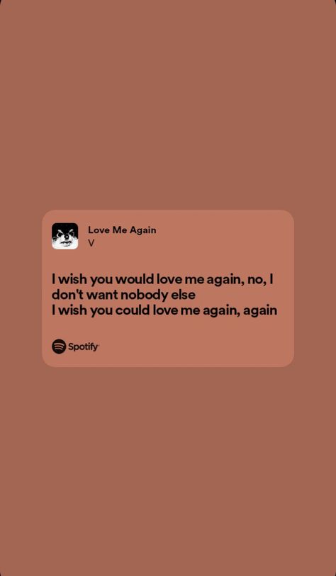 #Lovemeagain #KimTaehyung #newsong #newalbum #taehyung #bts #jungkook #jimin #jin #jhope #suga #v #namjoon #kpop #rm #army #btsarmy #kimtaehyung #yoongi #bangtanboys #bangtansonyeondan #bangtan #jeonjungkook #hoseok #parkjimin #minyoongi #btsedits #kimnamjoon #kimseokjin #seokjin #junghoseok #Koreansong #Lyrics #Spotify Still With You Jungkook Lyrics Spotify, Love Me Again Taehyung Lyrics, Love Me Again Taehyung, Bts Tshirt Design Aesthetic, Dreamer Lyrics, Bts Tshirt, Kpop Lyrics, Lyrics Spotify, Bts Songs