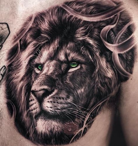 Lion Chest Tattoo Men, Lion Chest Tattoo, Lion Back Tattoo, Jungle Tattoo, Roman Tattoo, Leg Sleeve Tattoos, Canvas Tattoo, Cool Shoulder Tattoos, Nature Tattoo Sleeve