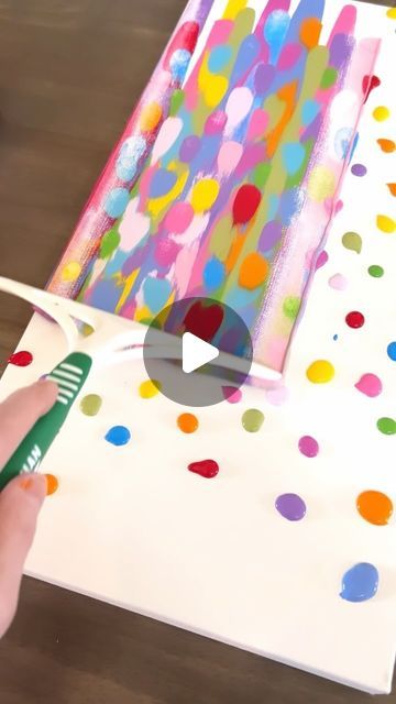 Laura Kelly Designs on Instagram: "I think I like this way to use paint. I can’t wait to do it again. #paint #squeegeepainting #makingart" Squeegy Painting, Squeegee Painting, Laura Kelly, Do It Again, February 19, Crafty Ideas, Girl Scouts, Art Projects, Do It