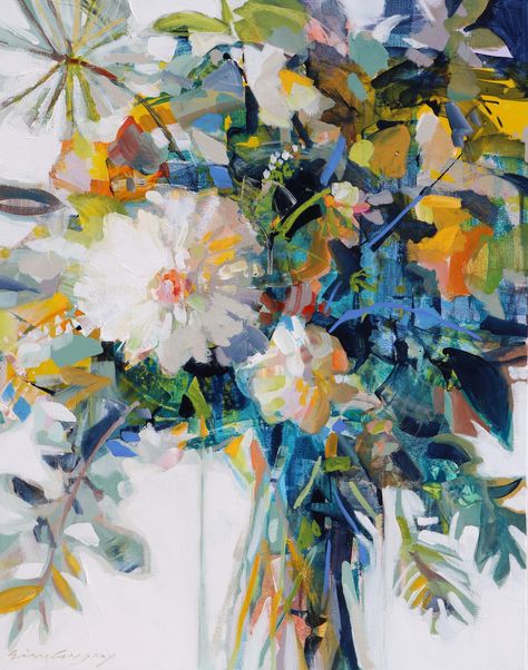 Erin Gregory Solo Show 2020 | Anne Irwin Fine Art Erin Gregory Paintings, Erin Gregory Art, Erin Gregory, Floral Art Paintings, Abstract Flower Painting, Flower Art Painting, Pastel Art, Better Together, Abstract Flowers