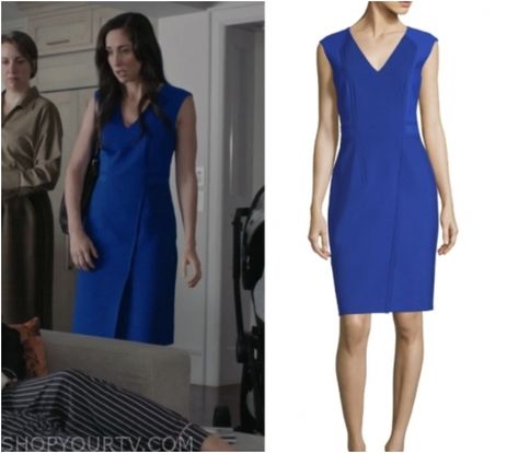 From the Netflix show "Working Mom's", Kate Foster had an amazing wardrobe throughout the seasons! Kate Foster Working Moms, Catherine Reitman, Netflix Show, Jane The Virgin, Working Moms, Mom Outfits, Mom Style, Season 3, Blue Dress