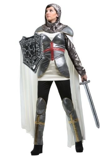 Women's Joan of Arc Costume#Joan, #Women, #Costume Diy Knight Costume, Best Female Halloween Costumes, Knight Costumes, Joan Of Arc Costume, Knight Halloween Costume, Medieval Costume Women, Knight Halloween, Halloween Costumes For Adults, Unique Couple Halloween Costumes