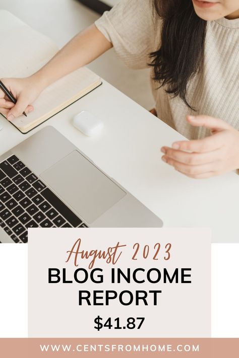 August 2023 Blog Income Report Blogging Income Reports, Blog Income Report 2023, Blog Income Report, Blog Income, Online Income, Create Digital Product, Make Money Blogging, Money Blogging