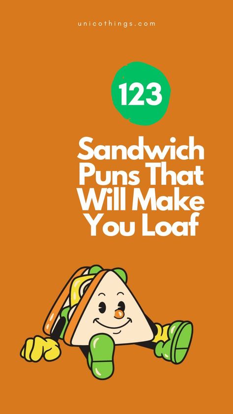 Sink your teeth into a world of laughter with these funny and hilarious sandwich puns that will have you craving more.#SandwichPuns #DeliciousLaughs #CheesyJokes #FoodieJokes #jokes Sandwich Puns, Thank You Puns, Witty Comebacks, Double Entendre, Cheesy Jokes, Sub Sandwiches, Best Sandwich, Smile On, Funny Puns