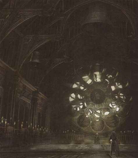 Bloodborne Clocktower, Lady Maria Of The Astral Clocktower, Bloodborne Architecture, Maria Of The Astral Clocktower, Astral Clocktower, So Long And Goodnight, Victorian Gothic Aesthetic, Lady Maria, Bloodborne Art