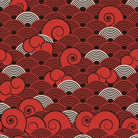 Japanese Design Pattern, Japanese Seamless Pattern, Japanese Art Pattern, Japanese Art Prints Traditional, Japanese Pattern Tattoo, Japanese Textiles Patterns, Japanese Abstract Art, Japanese Prints Pattern, Japanese Tattoo Pattern