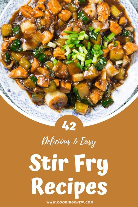 Grab a wok or large pan, some fresh veggies, and your favorite protein, and let's make a few of these stir fry recipes! Wok Recipes Stir Fry, Recipes Stir Fry, Orange Chicken Stir Fry, Zucchini Stir Fry, Asparagus Stir Fry, Holiday Meal Planning, Wok Recipes, Ramen Stir Fry, Mushroom Stir Fry