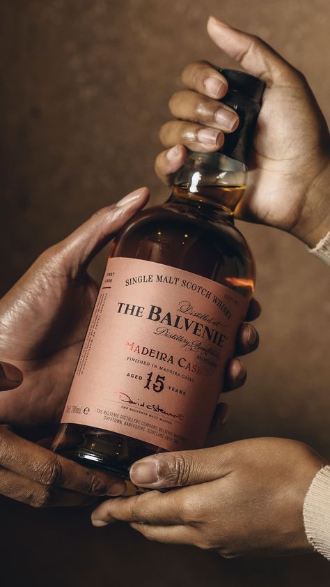 A pair of hands offers a bottle of Madeira Cask 15 Year Old, a single malt whisky from The Balvenie Cask Finishes collection People Drinking Alcohol, Alcohol Photography, People Drinking, Whisky Collection, Dont Drink And Drive, Drink Photography, Drinking Alcohol, Single Malt Whisky, Malt Whisky