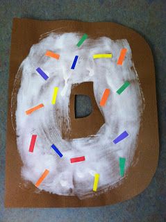 D is for Donut storytime: read "If you give a dog a donut" and did the "down around the corner..." game! D Is For Donut, Dogs Crafts, Letter D Crafts, Preschool Letter Crafts, Abc Crafts, Alphabet Letter Crafts, Preschool Literacy, Alphabet Crafts, Preschool Letters