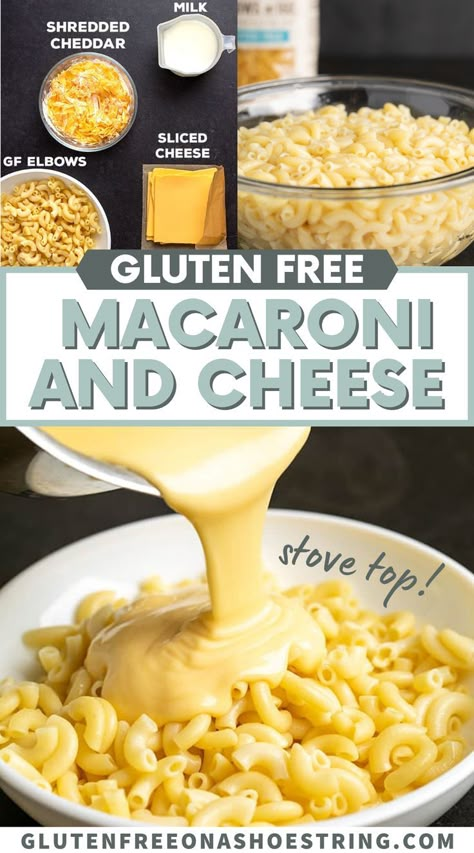 Dinner Recipes For Family Gluten Free, Gluten Free Cheese Sauce For Pasta, Gf Mac And Cheese Recipe, Gf Mac And Cheese, Mac And Cheese Recipe Gluten Free, Homemade Gluten Free Mac And Cheese, Baked Gluten Free Mac And Cheese, Easy Gluten Free Mac And Cheese, Homemade Mac And Cheese Recipe Gluten Free