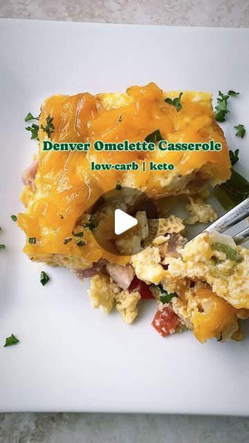 Shannon Epstein on Instagram: "Denver Omelette Casserole (low-carb, keto)

✨Comment RECIPE & I’ll DM you a direct link to the recipe. Other options: click the link in my profile & then click on this picture OR go to fitslowcookerqueen.com & search for “Denver omelette casserole”. Both links are in my profile!

Occasionally I use my oven. This Denver omelette casserole has all the ingredients from a classic Denver omelette. Same great taste but baked in the oven.

♦️Ingredients
Eggs
Diced Ham
Bell Pepper
Onion
Cheese 

⏺️ This is also known as a Western omelette! 
⏺️ I cut the recipe in half & baked this version in a small 8x8.
⏺️ The blog post includes oven and slow cooker instructions. I have not made this in the Instant Pot. 
⏺️ Bake covered for appropriately 40 minutes or until the cent Denver Omelette Casserole, Omelette Casserole, Western Omelette, Denver Omelette, Half Baked, Bell Pepper, The Oven, My Profile, The Recipe